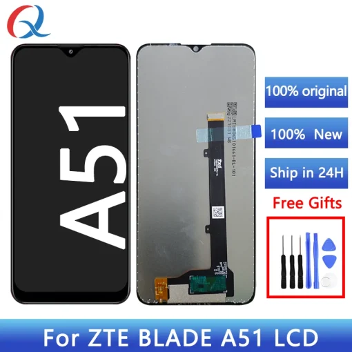 Tela LCD ZTE Blade A51 6,52 com Touch