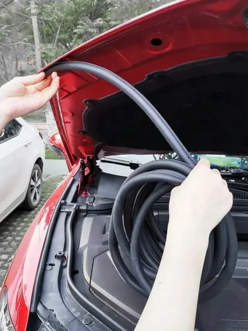 Tira de vedação para porta de carro, capô e porta-malas