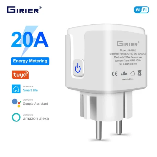 Tuya Smart Plug GIRIER 20A