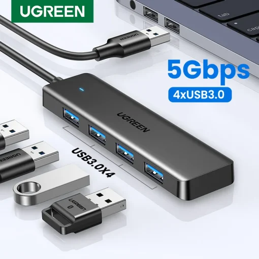 UGREEN USB 3.0 Hub 4 Portas