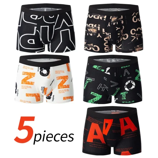 Underwear Masculina 5 Peças Plus Size