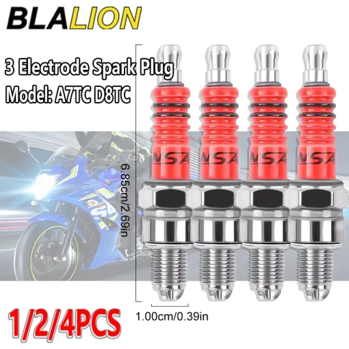 Vela de Ignição BLALION Racing 3 Eletrodos