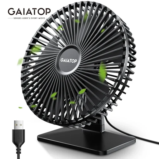 Ventilador de Mesa USB Portátil GAIATOP