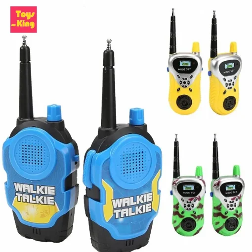 Walkie Talkies Sem Fio 50M para Crianças