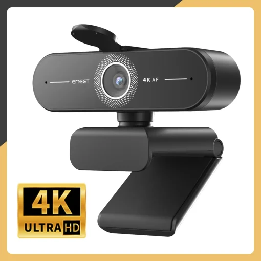 Webcam 4K 1440P 2K 1080P EMEET C60E