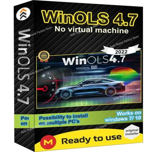 Winols 4.7 Ativ. Comp. +108GB Damos 7 10 11